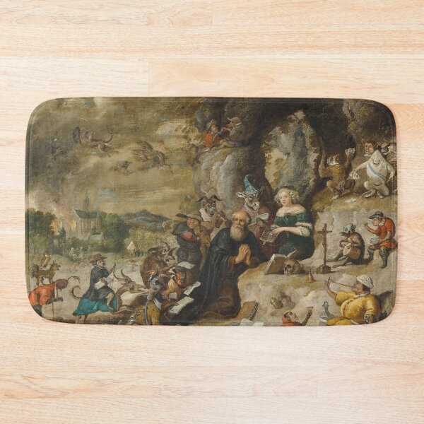 Item preview, The Temptation of St anthony vintage art designed and sold by Vintage Designs +.