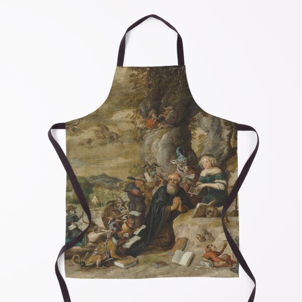 Item preview, The Temptation of St anthony vintage art designed and sold by Vintage Designs +.