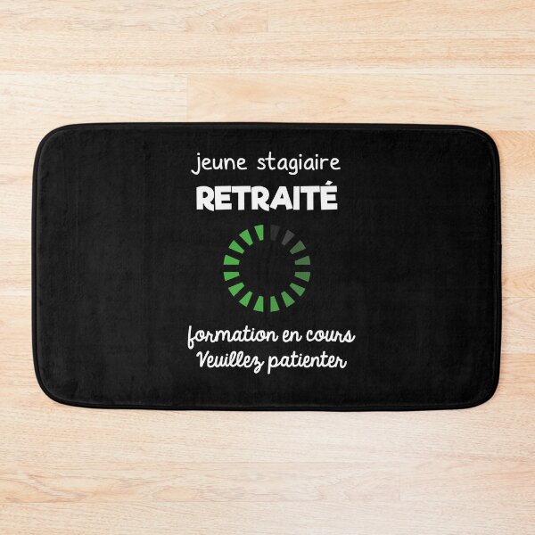 Aperçu de l'œuvre t shirt retraite humour créée et vendue par Catcrea.