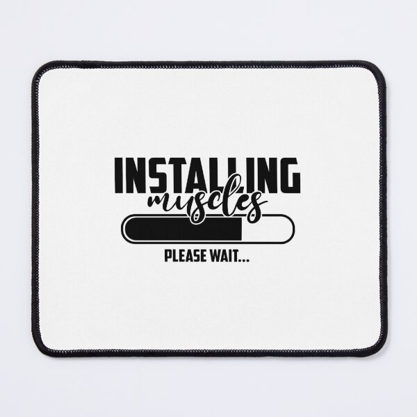 Item preview, Muscles Loading, funny gift for men & women who love lifting weights designed and sold by BRtisticDesigns.