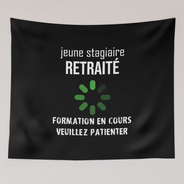 Aperçu de l'œuvre tee shirt retraite pas cher créée et vendue par Catcrea.