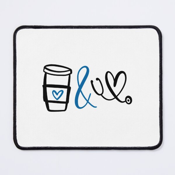 Item preview, Coffee and nursing, cute gift for Nurses or Doctors designed and sold by BRtisticDesigns.