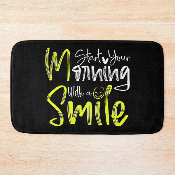 Item preview, Start Your Morning With A Smile, White,  designed and sold by OB-Store.