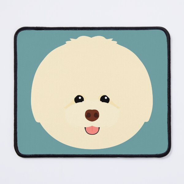 Item preview, Cute Bichon Frise Head designed and sold by Lulupainting.