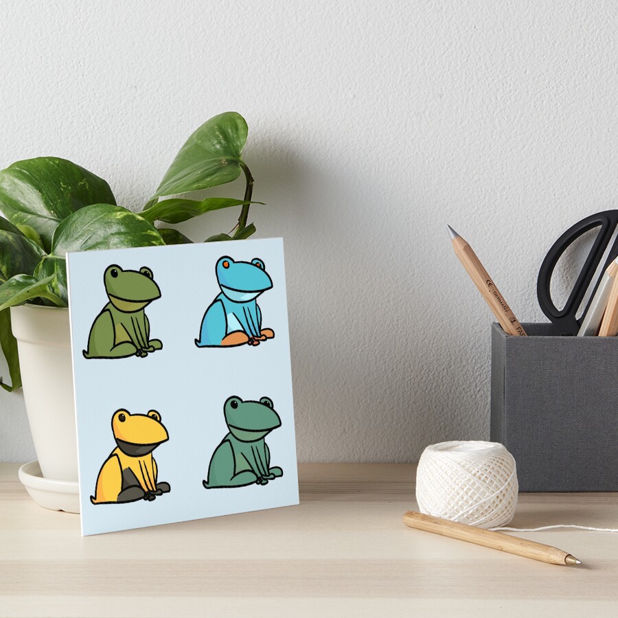 Item preview, Art Board Print designed and sold by Puffette.