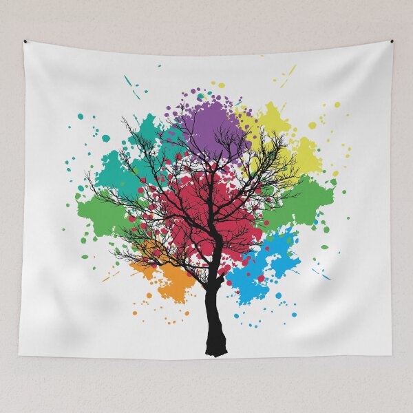 Item preview, Abstract Watercolor Tree designed and sold by Blok45.