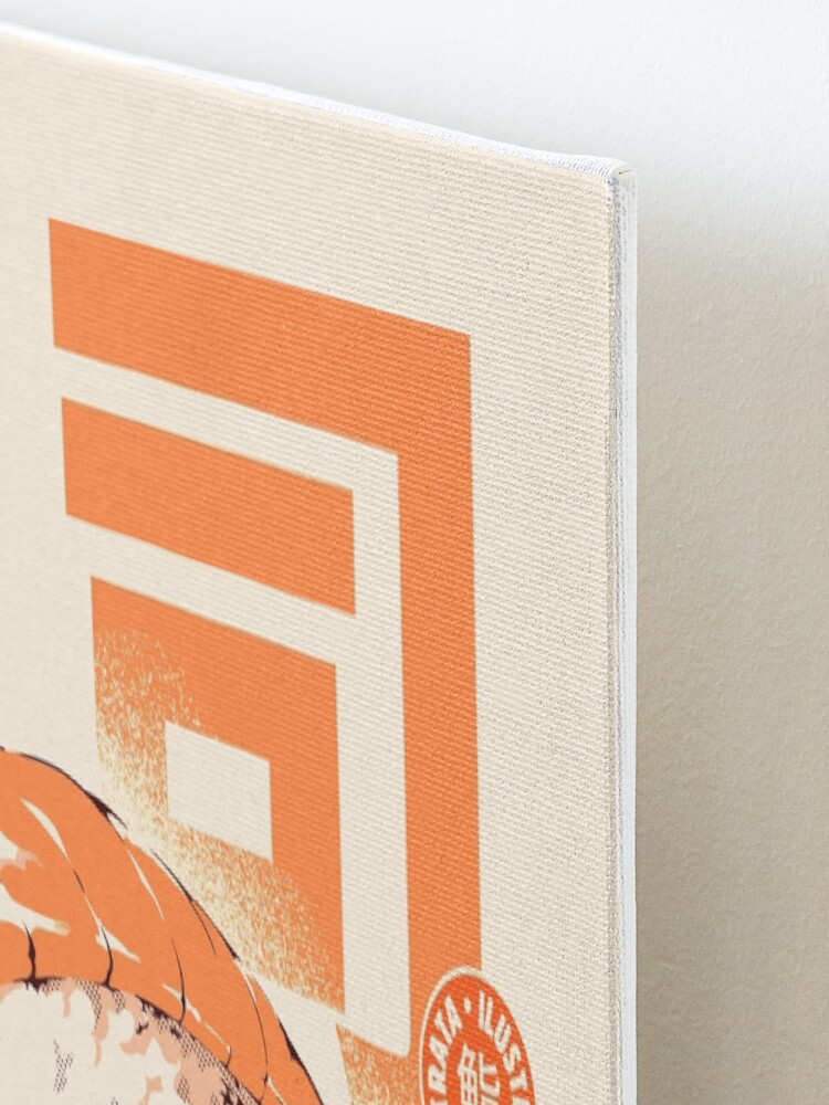 Alternate view of Moby Sushi Mounted Print