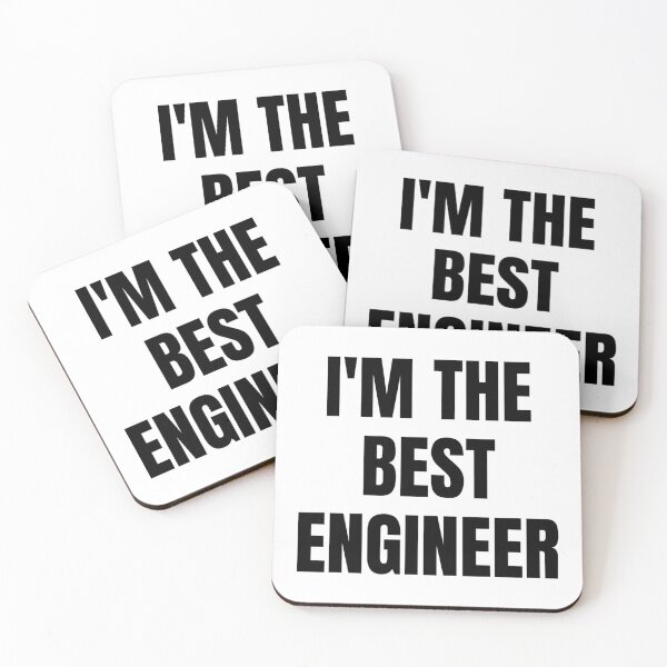 Item preview, I'M THE BEST ENGINEER designed and sold by iamxxx.