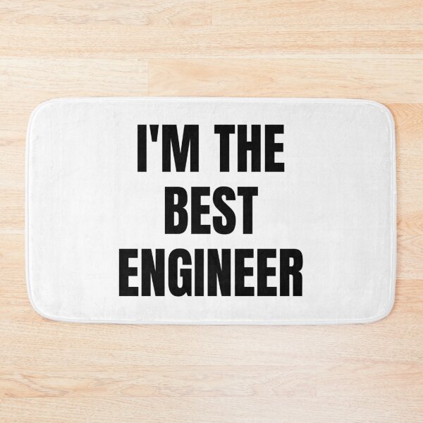 Item preview, I'M THE BEST ENGINEER designed and sold by iamxxx.