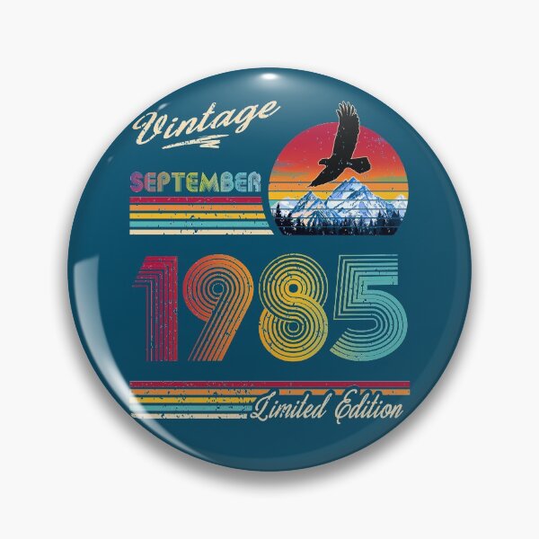 Artikelvorschau, September 1985 Geburtstag entworfen und verkauft von GreenSplash.