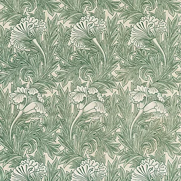 Artwork thumbnail, Abstract Retro Ornament Pattern by FoxCodeCreation