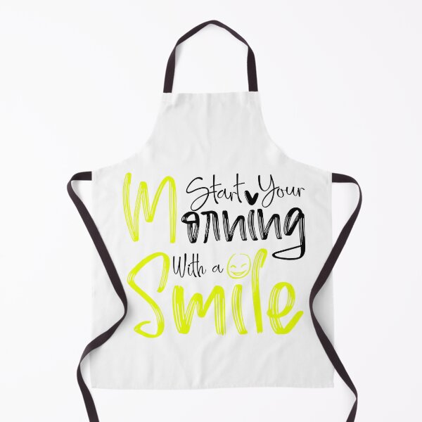 Item preview, Start Your Morning With A Smile, Black, designed and sold by OB-Store.