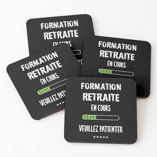 Aperçu de l'œuvre tee shirt retraite créée et vendue par Catcrea.