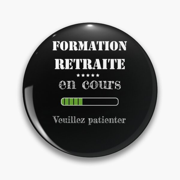 Aperçu de l'œuvre tee shirt retraite créée et vendue par Catcrea.