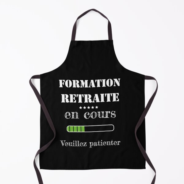 Aperçu de l'œuvre tee shirt retraite créée et vendue par Catcrea.