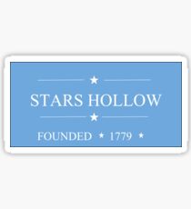 Stars Hollow Sticker