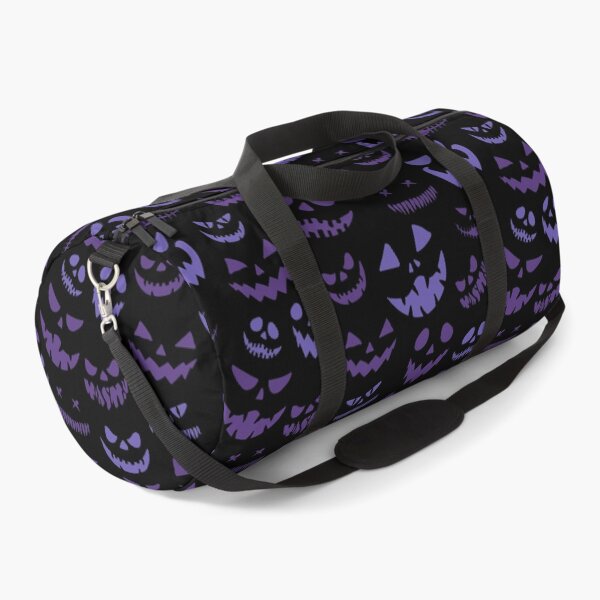 Item preview, Spirits of Pumpkin Face Pattern Scary Dark Blue Pumpkins Halloween designed and sold by mituturi.