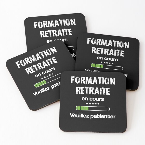 Aperçu de l'œuvre tee shirt bonne retraite créée et vendue par Catcrea.