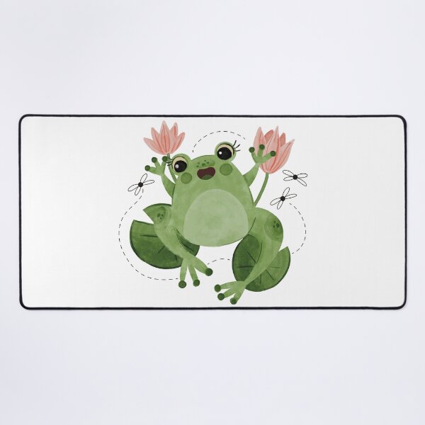 Item preview, Cute Cottagecore Aesthetic Frog designed and sold by FreeMood.