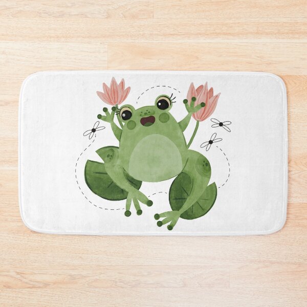 Item preview, Cute Cottagecore Aesthetic Frog  designed and sold by FreeMood.