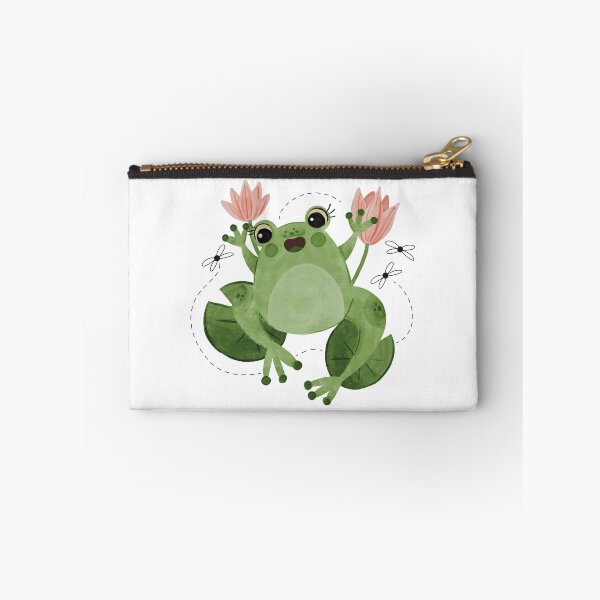 Item preview, Cute Cottagecore Aesthetic Frog  designed and sold by FreeMood.