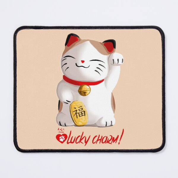 Item preview, Maneki Neko Lucky Charm designed and sold by Anna R. Carrino.