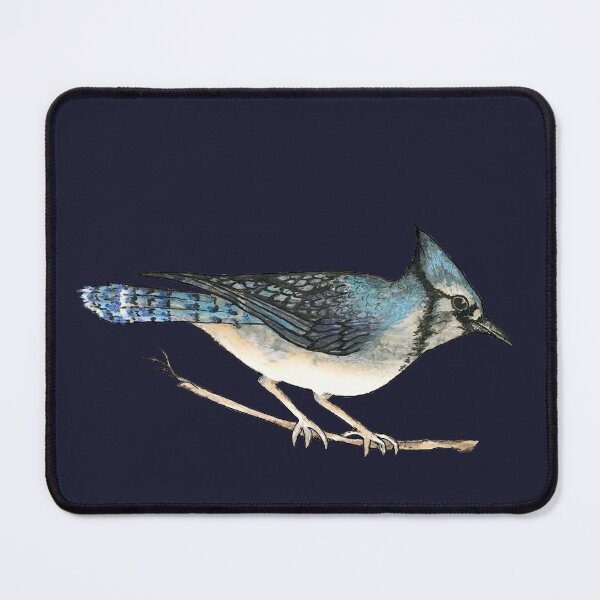 Item preview, Dark Blue Jay Bird  designed and sold by Michelebuttons.
