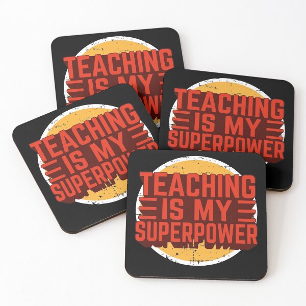 Item preview, "Teaching Is My Superpower" - Funny Super-Teacher Power  designed and sold by Unohana.