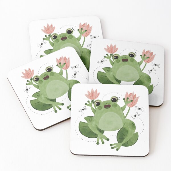 Item preview, Cute Cottagecore Aesthetic Frog  designed and sold by FreeMood.