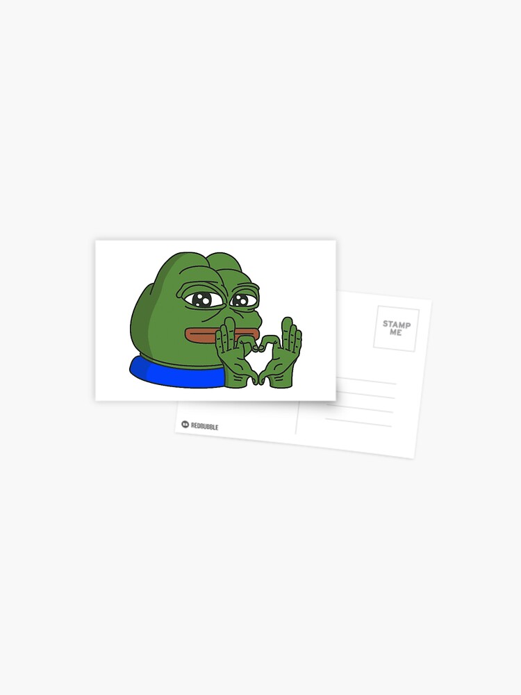 Pepega -Twitch Emote | Postcard