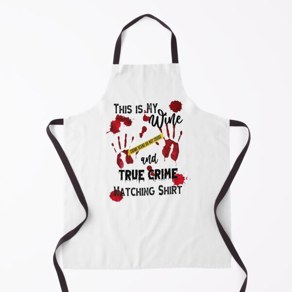 Item preview, True Crime & wine shirt designed and sold by BRtisticDesigns.