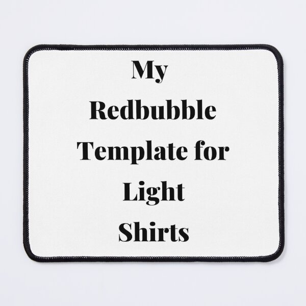 Item preview, My RB Template for Light Shirts designed and sold by Labradoodlesetc.