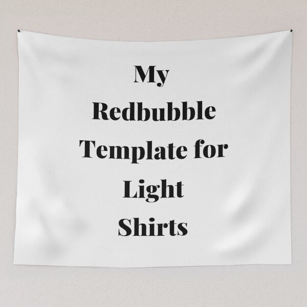 Item preview, My RB Template for Light Shirts designed and sold by Labradoodlesetc.