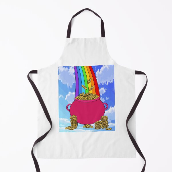 Item preview, Rainbow With Boiler Pot Full Of Gold designed and sold by flofin.