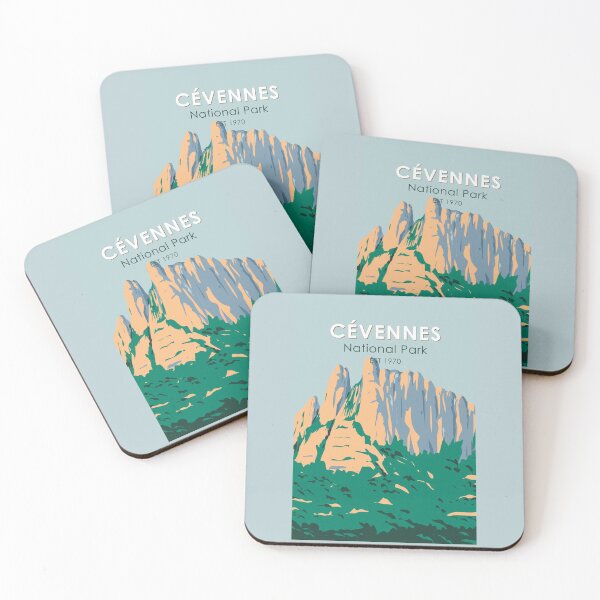 Item preview, Cevennes National Park France Vintage designed and sold by KrisSidDesigns.