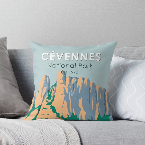 Item preview, Cevennes National Park France Vintage designed and sold by KrisSidDesigns.