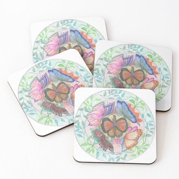 Item preview, Mandala Butterflies resting designed and sold by CarlaBedia.