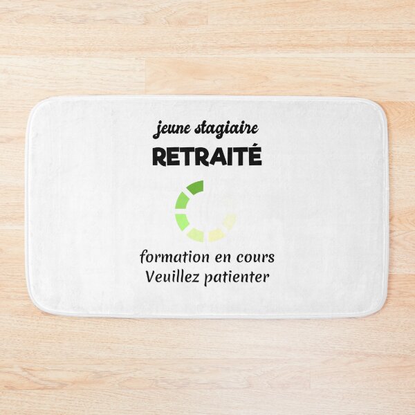 Aperçu de l'œuvre tee shirt jeune retraité créée et vendue par Catcrea.