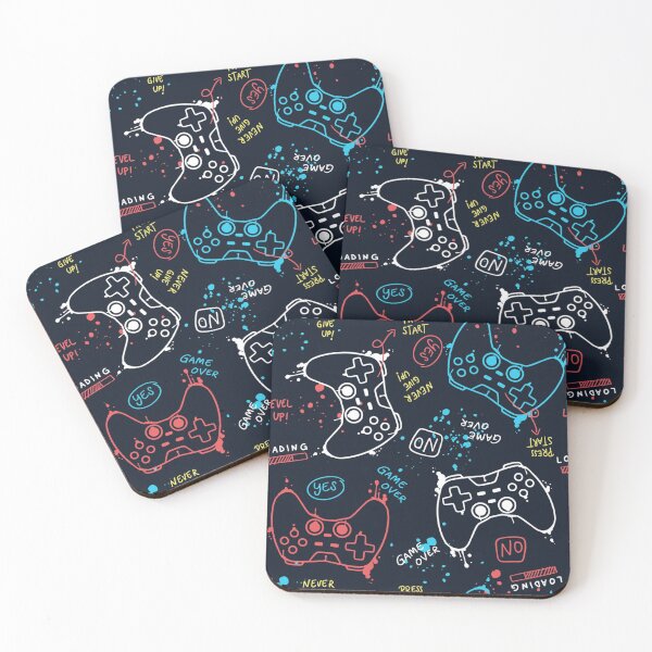 Item preview, Seamless pattern with joysticks designed and sold by Golden-place.