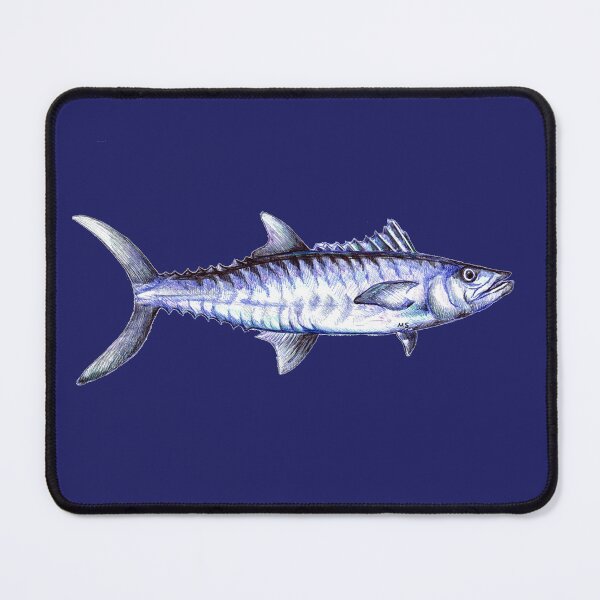 Item preview, Kingfish King Mackerel Pen and Ink Drawing designed and sold by Michelebuttons.