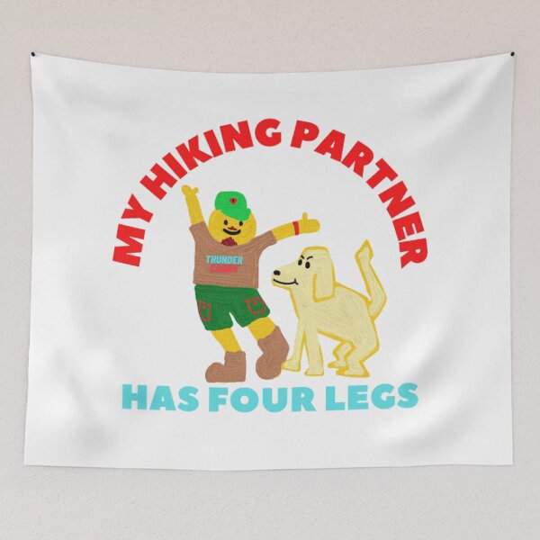 Item preview,  thundercandy - My Hiking Partner Has Four Legs designed and sold by thundercandy.