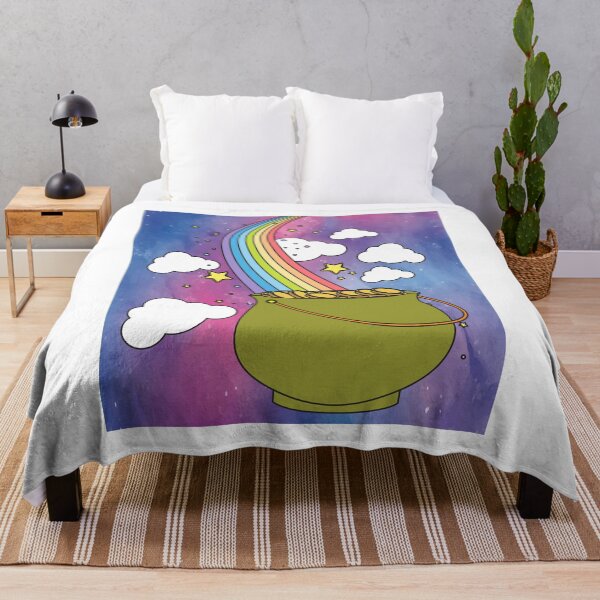 Item preview, Rainbow With Boiler Pot Full Of Gold designed and sold by flofin.