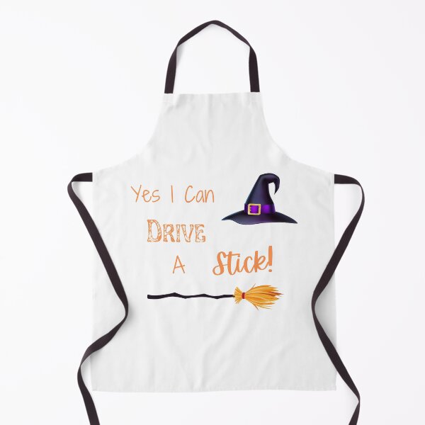 Item preview, Yes I Can Drive A Stick, Funny Witch Quote, Happy Halloween, It’s never too early for Halloween  designed and sold by MamaSweetea.