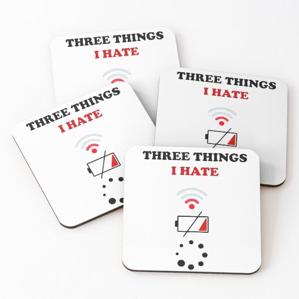 Item preview, Three Things I Hate designed and sold by Colandia.