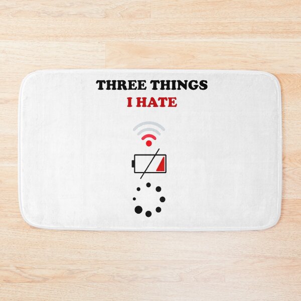 Item preview, Three Things I Hate designed and sold by Colandia.