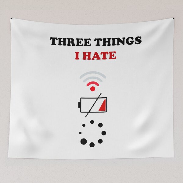 Item preview, Three Things I Hate designed and sold by Colandia.