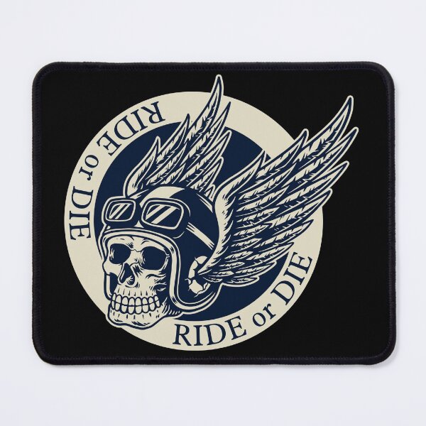 Item preview, I'm ride or die motorcycle, Born to ride, biker skull designed and sold by creativitygood.