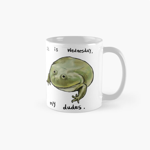 Item preview, Wednesday Frog Art designed and sold by DingHuArt.