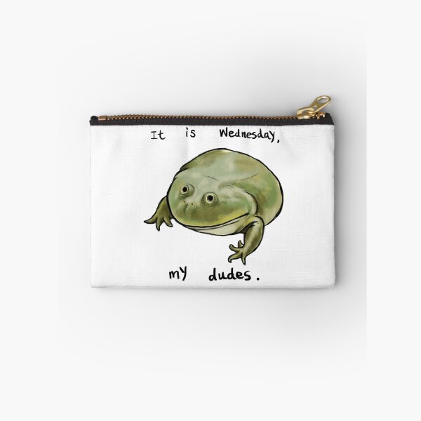 Item preview, Wednesday Frog Art designed and sold by DingHuArt.