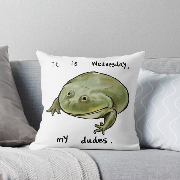 Item preview, Wednesday Frog Art designed and sold by DingHuArt.